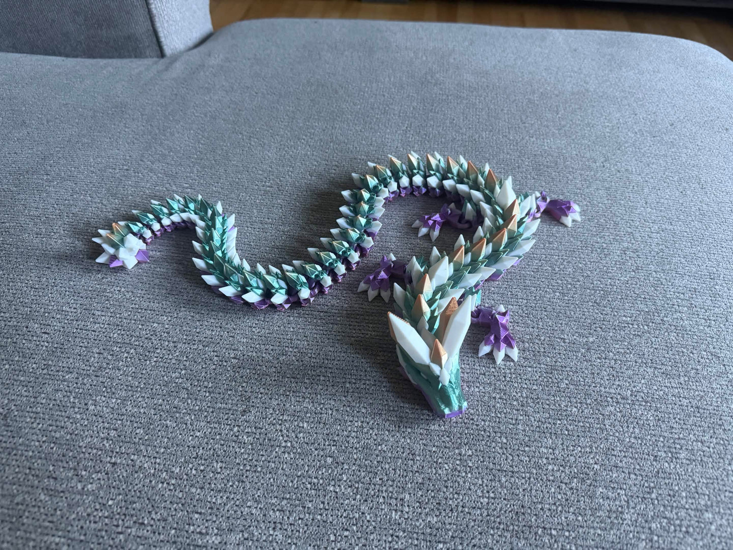 3D Printed Cinderwing Crystal Dragon