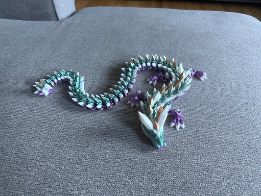 3D Printed Cinderwing Crystal Dragon