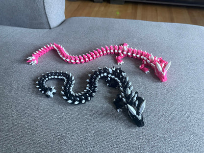 3D Printed Cinderwing Crystal Dragon