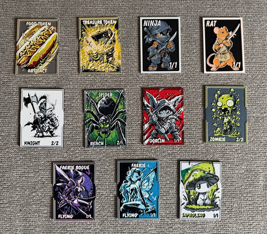 Hueforge 3D Printed Magic The Gathering Tokens