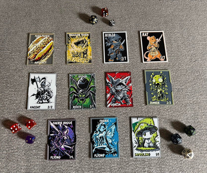 Hueforge 3D Printed Magic The Gathering Tokens