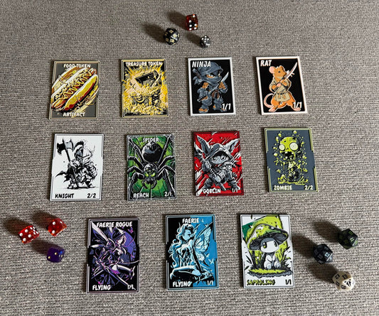 Hueforge 3D Printed Magic The Gathering Tokens
