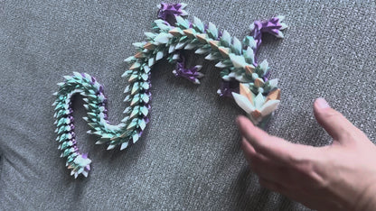 3D Printed Cinderwing Crystal Dragon